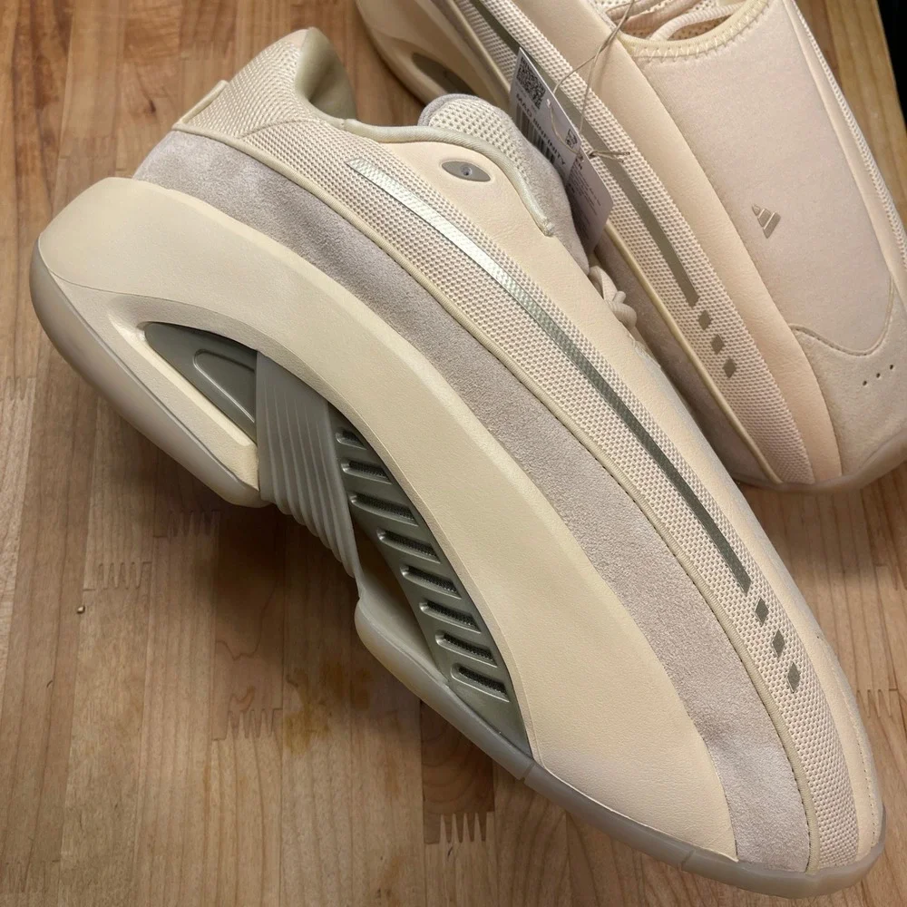 Adidas Mad IIInfinity Basketball Sneakers Wonder Beige Sand Strata JI0346 Sz 14